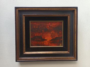 Peinture - Luc De Ro - « L'automne » (1977) - SOLDES !, Enlèvement ou Envoi