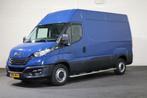 Iveco Daily 35S14 L2 H2 Airco Automaat 3.5T Trekhaak, Auto's, Automaat, Iveco, Blauw, 257 g/km