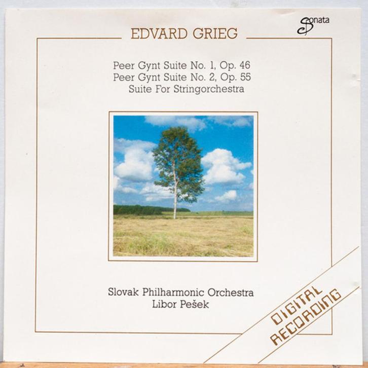 Edvard Grieg - ‎Per Gynt Suite 1 & 2 - Holberg Suite, Cd's en Dvd's, Cd's | Klassiek, Ophalen of Verzenden