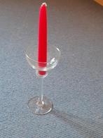 Splinternieuwe set kaarsenhouders van Verreries de Soignies, Antiquités & Art, Enlèvement ou Envoi