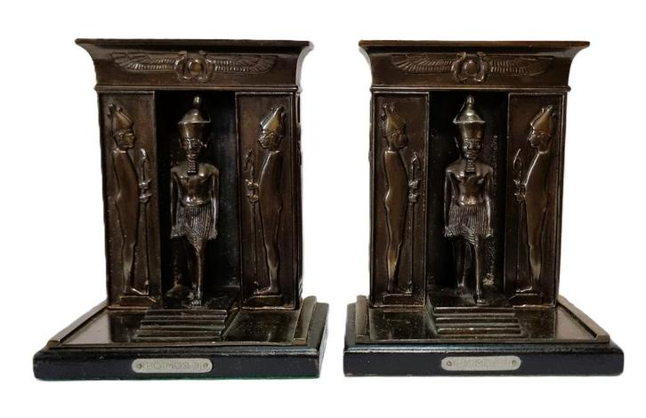 Boekensteunen Egypte “De God Thoetmosis III ", Huis en Inrichting, Overige Huis en Inrichting, Ophalen of Verzenden