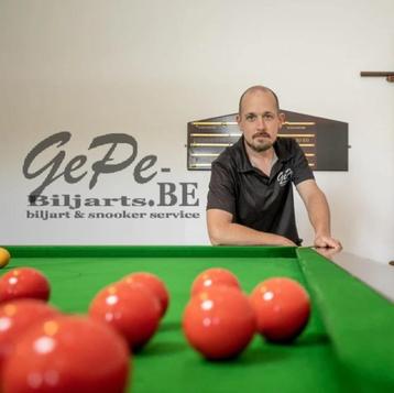 Installation, rembourrage et réparation de snooker