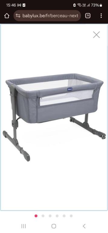 Cododo Chicco Next 2 Me, Enlèvement, Utilisé, Moins de 140 cm, Matelas