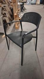 10 horeca alu trendy terrasstoelen outdoor met textileen!, Tuin en Terras, Ophalen of Verzenden, Gebruikt, Textileen