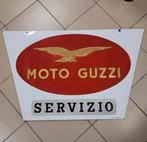 Plaque émaillée moto guzzi, Collections, Enlèvement, Utilisé
