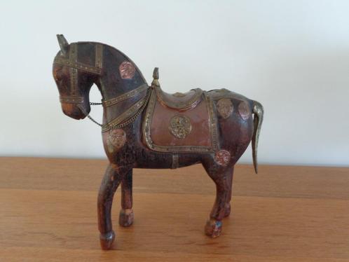 3  petits chevaux en bois, Antiquités & Art, Art | Sculptures & Bois, Enlèvement ou Envoi