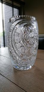 Prachtige zware kristallen vaas, Huis en Inrichting, Woonaccessoires | Vazen, Ophalen, Zo goed als nieuw