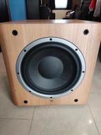 B&W ASW 650 lichte eikenhouten subwoofer, Audio, Tv en Foto, Luidsprekerboxen, Ophalen, Gebruikt, Subwoofer, Bowers & Wilkins (B&W)