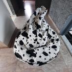 Zitzak dalmatiër, Maison & Meubles, Sièges-poires, Enlèvement, Comme neuf, Blanc, Pouf
