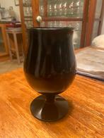 Duvel glas, Huis en Inrichting, Ophalen, Zo goed als nieuw, Zwart, Glas