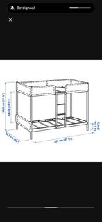 Stapelbed IKEA, Ophalen, Gebruikt, Eenpersoons, Minder dan 160 cm