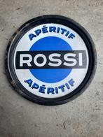 Emaille reclamebord / dienblad ROSSI APÉRITIF (MARTINI), Verzamelen, Merken en Reclamevoorwerpen, Ophalen, Gebruikt, Reclamebord