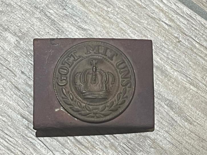 Duits koppelslot 14-18, Verzamelen, Militaria | Algemeen, Ophalen of Verzenden