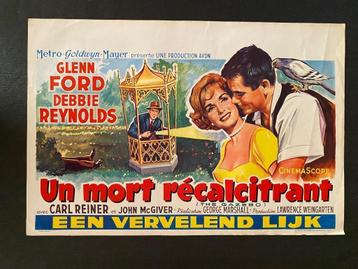 FilmafficheTHE GAZEBO Glenn Ford,Debbie Reynolds beschikbaar voor biedingen