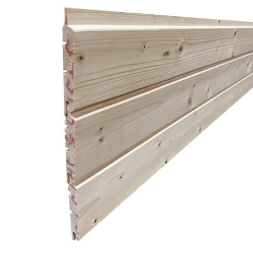 Schroten | softline schroten | vuren | hout | gevel, Doe-het-zelf en Bouw, Hout en Planken, Nieuw, Plank, Vuren, Ophalen