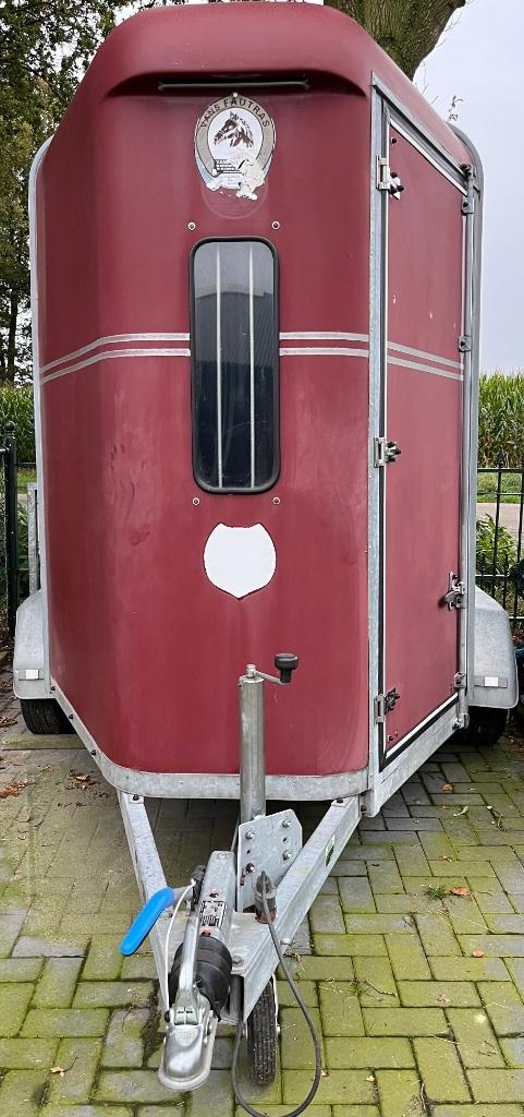 Fautras Provan 2paards trailer, Dieren en Toebehoren, Paarden en Pony's | Trailers en Aanhangwagens, Gebruikt, 2-paards trailer