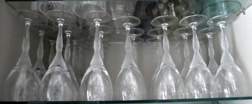 24 verres en cristal - neufs !, Antiquités & Art, Antiquités | Verre & Cristal, Enlèvement