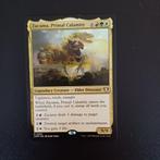 Zacama, Primal Calamity (R) | Commander Masters, Hobby en Vrije tijd, Ophalen of Verzenden, Zo goed als nieuw, Losse kaart