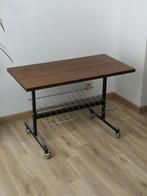 Vintage planten-, tijdschriften-, bijzettafel, Ophalen of Verzenden