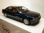 Pouf BMW E38 750 iL 1999 Biarritz Bleu 1:18, Hobby & Loisirs créatifs, Voitures miniatures | 1:18, OttOMobile, Voiture, Enlèvement ou Envoi