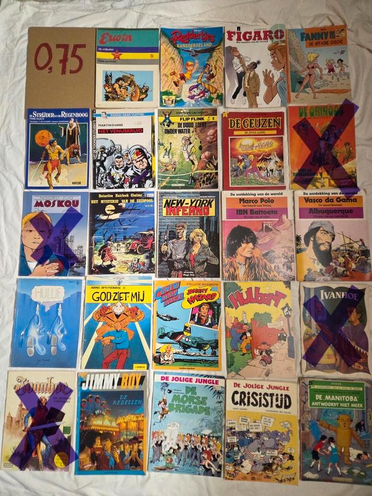 Diverse strips   0,75 per stuk  10 voor 6,-, Boeken, Stripverhalen, Ophalen of Verzenden