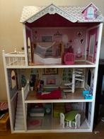 Groot poppenhuis met meubels, Kinderen en Baby's, Speelgoed | Poppenhuizen, Ophalen, Poppenhuis