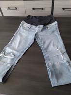 Pantalon de grossesse, Kleding | Dames, Zwangerschapskleding, Ophalen, Zo goed als nieuw, Maat 38/40 (M), Blauw