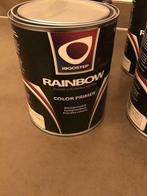 Rainbow zwarte Kurkverf, Bricolage & Construction, Peinture, Vernis & Laque, Moins de 5 litres, Peinture, Noir, Enlèvement