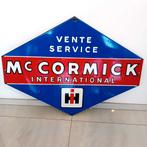 Emaille reclamebord Mc CORMICK, Verzamelen, Ophalen of Verzenden, Zo goed als nieuw, Reclamebord