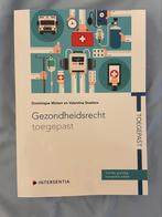 Gezondheidsrecht toegepast, Boeken, Ophalen of Verzenden, Zo goed als nieuw