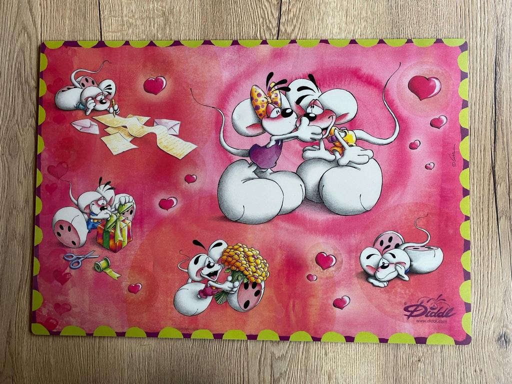 Diddl bureauonderlegger, Ophalen, Verschillende figuren, Nieuw, Overige typen