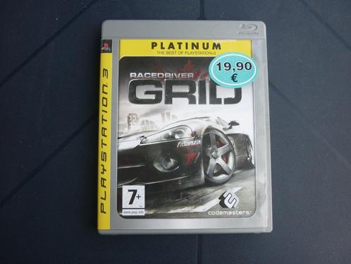 PS3 game - Racedriver Grid (Platinum) NL/FR, Games en Spelcomputers, Games | Sony PlayStation 3, Gebruikt, Racen en Vliegen, Ophalen of Verzenden