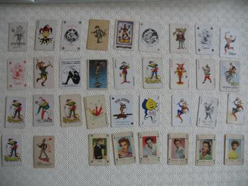 Mooie collectie jokers, 35 kaarten  beschikbaar voor biedingen