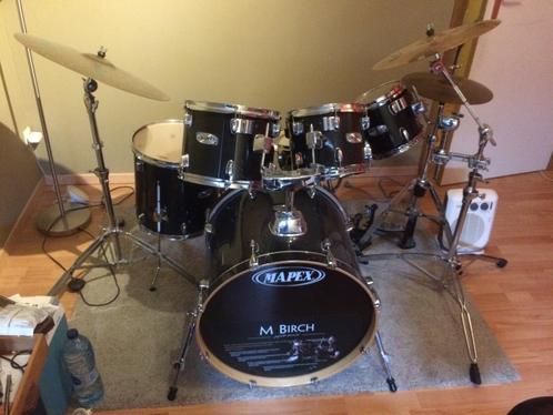 Drumstel Mapex M birch, Muziek en Instrumenten, Drumstellen en Slagwerk, Gebruikt, Overige merken, Ophalen