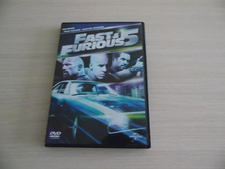 FAST & FURIOUS 5, Cd's en Dvd's, Dvd's | Actie, Zo goed als nieuw, Actie, Alle leeftijden, Ophalen of Verzenden