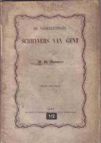 Ph. Blommaert, De Nederduitsche schryvers van Gent (1861), Ophalen of Verzenden, Philippe Blommaert