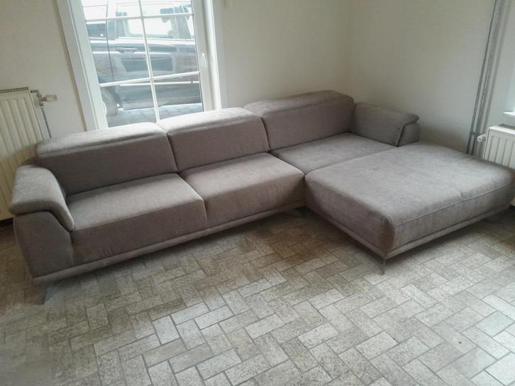 Zetel met lounge, Maison & Meubles, Canapés | Coins salons complets, Comme neuf, Enlèvement