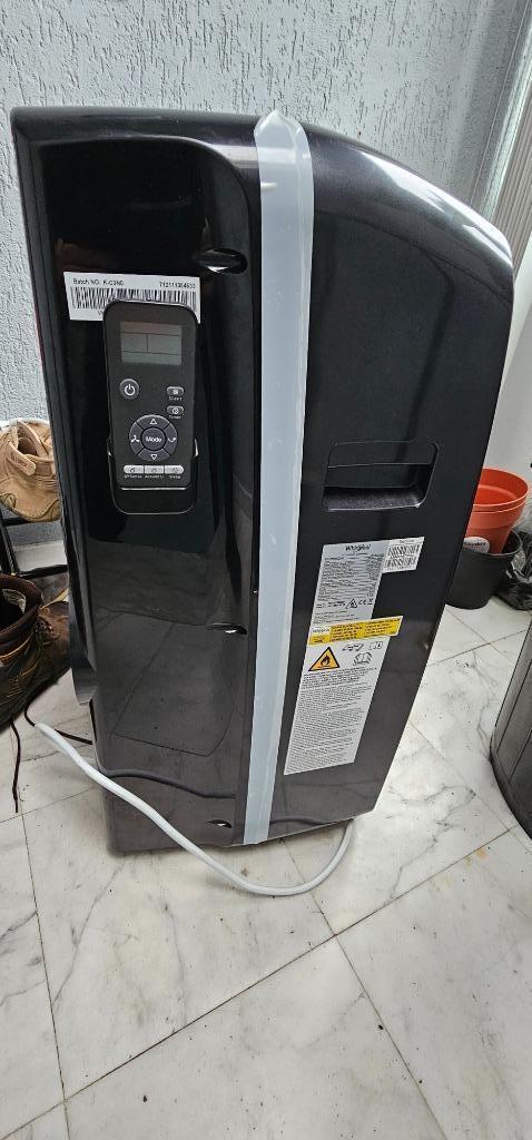 Mobiele airco Whirlpool A en  A+ met afstandsbediening, Elektronische apparatuur, Airco's, Nieuw, Mobiele airco, 100 m³ of groter
