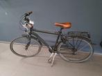 Zwarte herenfiets, Fietsen en Brommers, Fietsen | Heren | Sportfietsen en Toerfietsen, Ophalen, Zo goed als nieuw