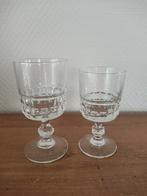 Wijn glazen en frisdrank glazen, Verzamelen, Glas en Drinkglazen, Ophalen, Zo goed als nieuw