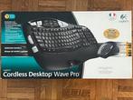 Kit clavier- souris FR : Logitech desktop Wave pro (NEUF), Neuf, Logitech, Ergonomique, Azerty