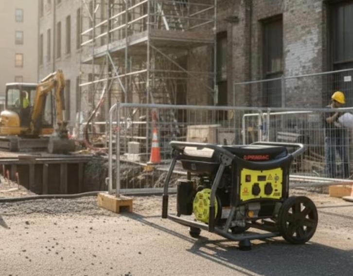 generator pramac, Bricolage & Construction, Générateurs, Utilisé, Essence, Enlèvement