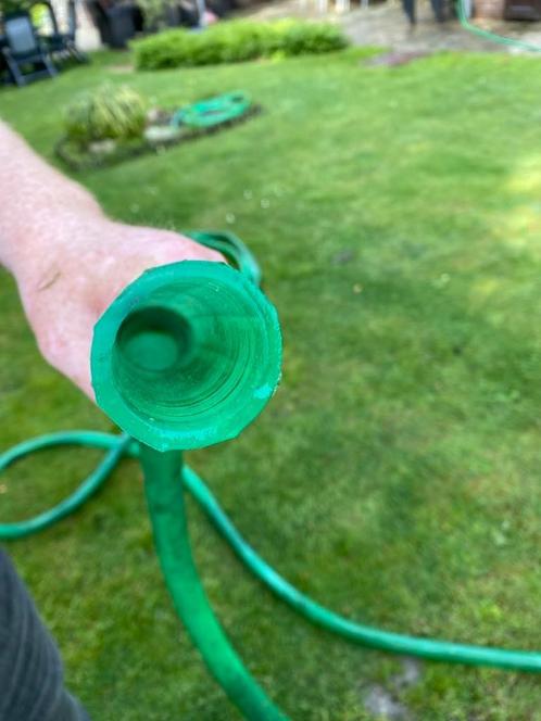 Tuinslang transparant 5/4 10 meter. 20 euro per stuk 10 m., Tuin en Terras, Tuinslangen, Gebruikt, Tuinslang, Ophalen