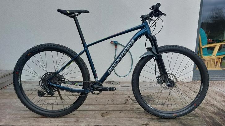 VTT Rockrider XC50 29" Eagle bleu taille L, Vélos & Vélomoteurs, Vélos | VTT & Mountainbikes, Comme neuf, Hommes, Autres marques