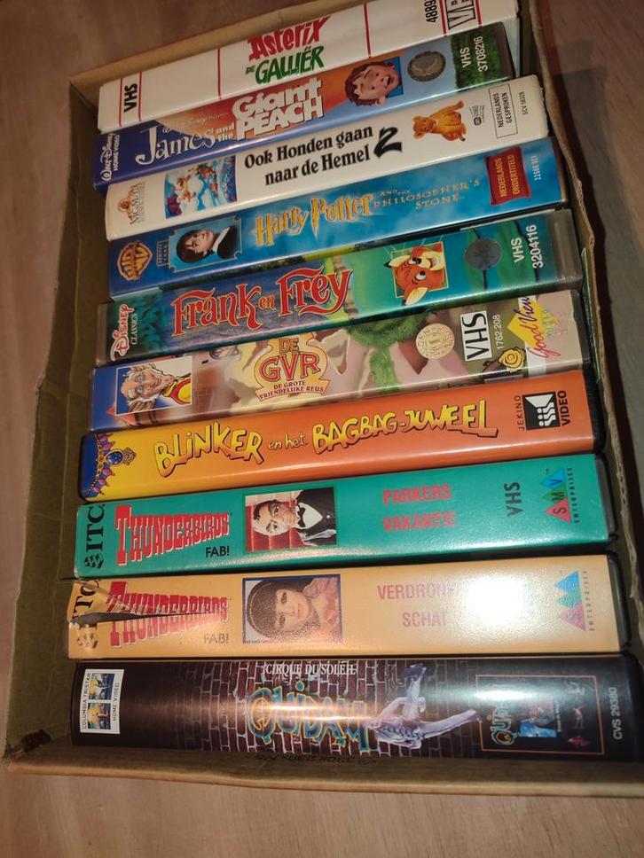 10 VHS cassettes - Voor kinderen - Nederlands, CD & DVD, VHS | Enfants & Jeunesse, Enlèvement ou Envoi