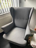 Strandmon fauteuil IKEA (amper gebruikt), Maison & Meubles, Fauteuils, Comme neuf, Enlèvement, Tissus