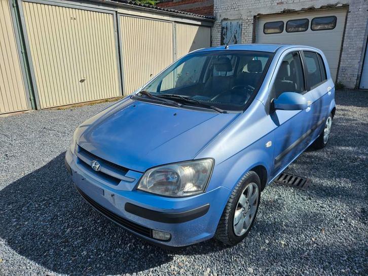 Hyundzi Getz 1.1 Benzine 5 deurs AIRCO, Auto's, Hyundai, Particulier, Getz, ABS, Airbags, Airconditioning, Bluetooth, Boordcomputer