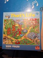 puzzels That's life 1000 stuks, Ophalen of Verzenden, 500 t/m 1500 stukjes, Zo goed als nieuw, Legpuzzel
