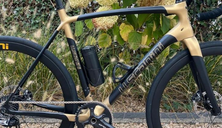 GRAVELFRAME - U.Scanini 976 GRAVEL Large, Fietsen en Brommers, Fietsonderdelen, Zo goed als nieuw, Racefiets, Frame, Ophalen