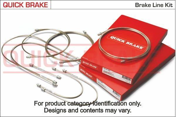 Quick Brake Remleiding set 6 delige VW Polo (86C 80 86CF) CU, Autos : Pièces & Accessoires, Freins & Transmission, Neuf, Enlèvement ou Envoi